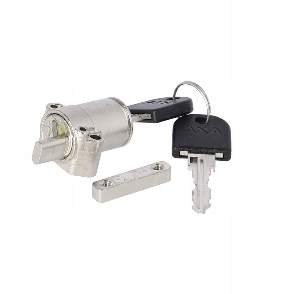 Zamek do mocowania baterii w ramie system Bosch PowerTube Axa z 2 kluczami