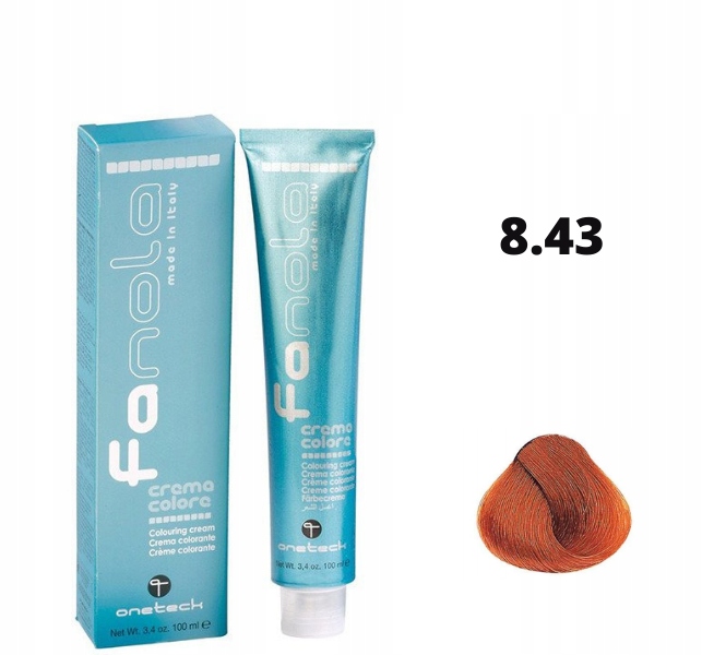 

Fanola Farba do Włosów Kolor 8.43 100ml