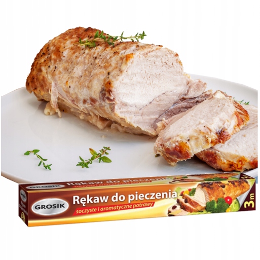 

Rękaw do pieczenia mięsa i warzyw 3m