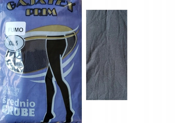 

Gajatex Rajstopy średnio grube 44 Den Fumo XXL-5