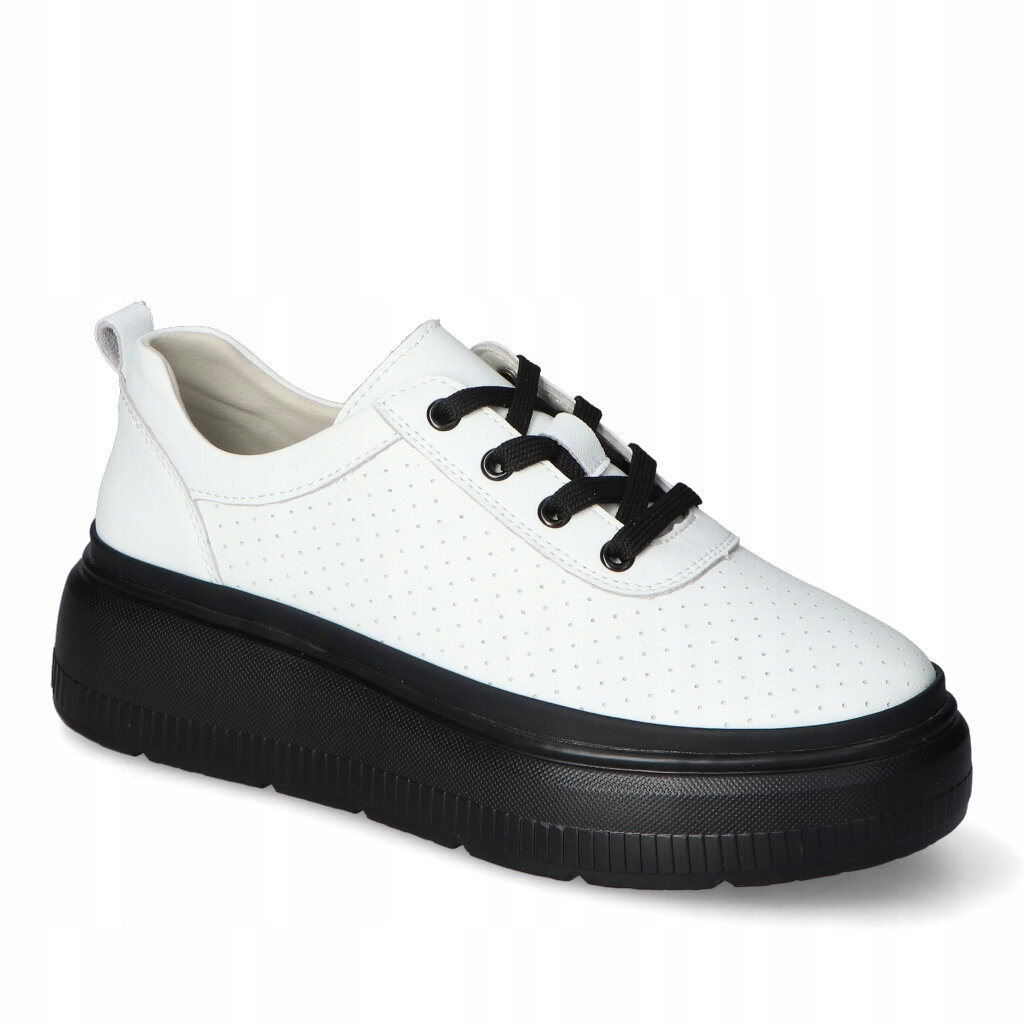 Polobotky Vinceza 41470WHBK Bílá/Černá lico 40