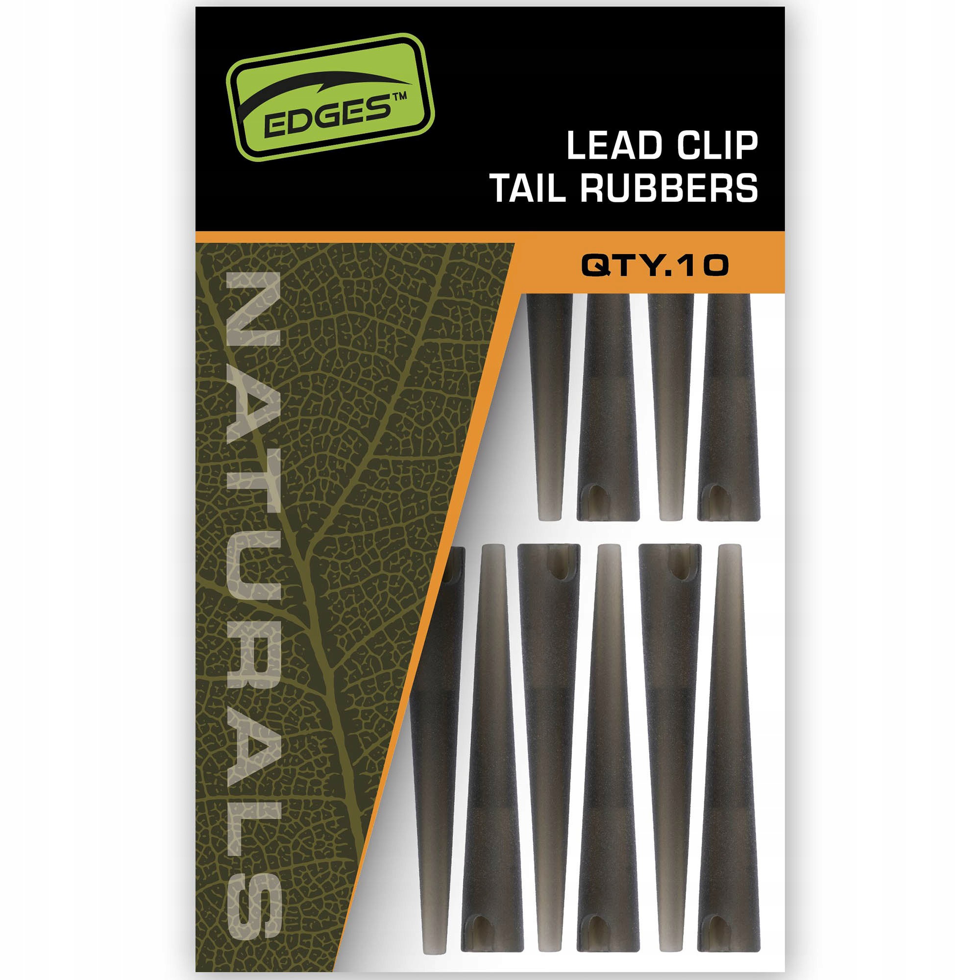Nasadki Fox Edges Naturals lead clip tail rubbers