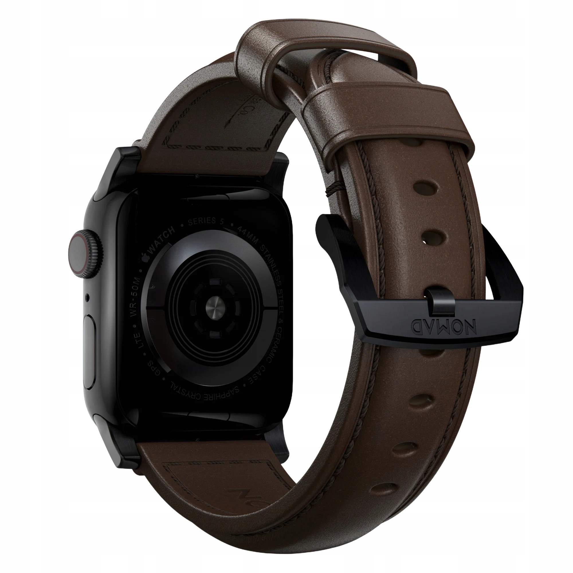 Pásik Nomad pre Apple Watch 4/5/6/7/8/9/SE 44/45 mm, koža Horween Rustic