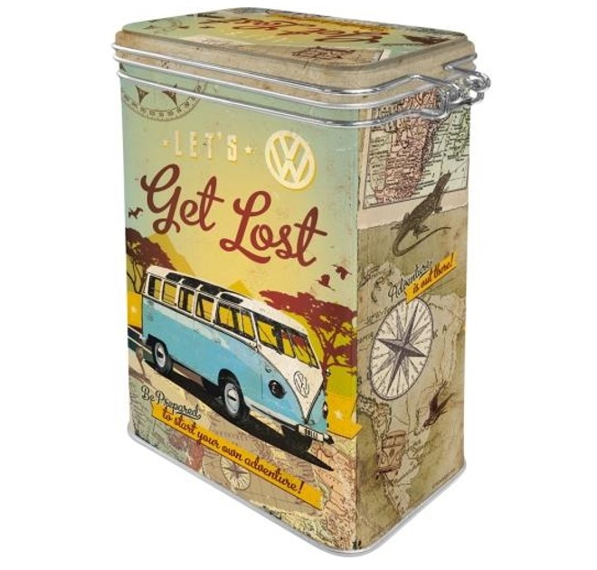 

Nostalgic Art Puszka z klipsem Vw Bulli-Lets Get