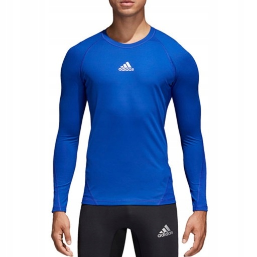 Adidas термоактивна футболка AlphaSkin Blue s код виробника CW9488