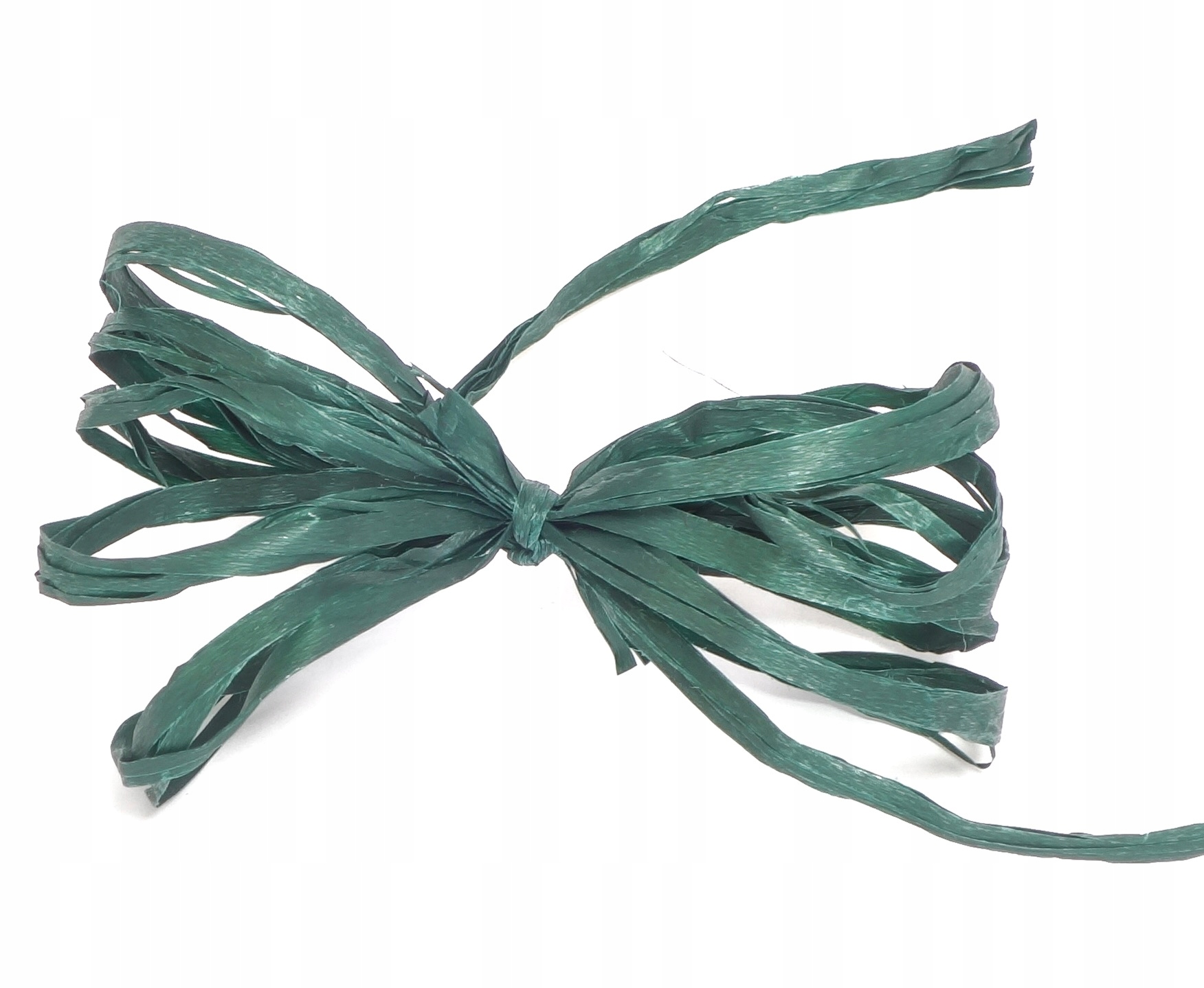 mašlička dárková mašle stuha rafia Zelená