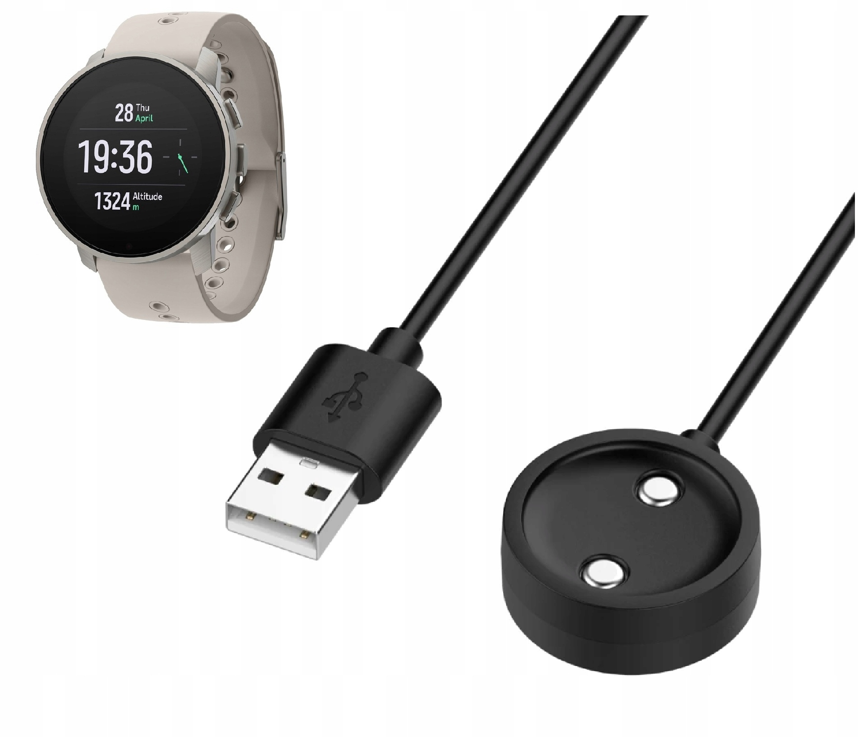 Ładowarka USB Kabel do SUUNTO 9 / SUUNTO 9 PEAK PRO