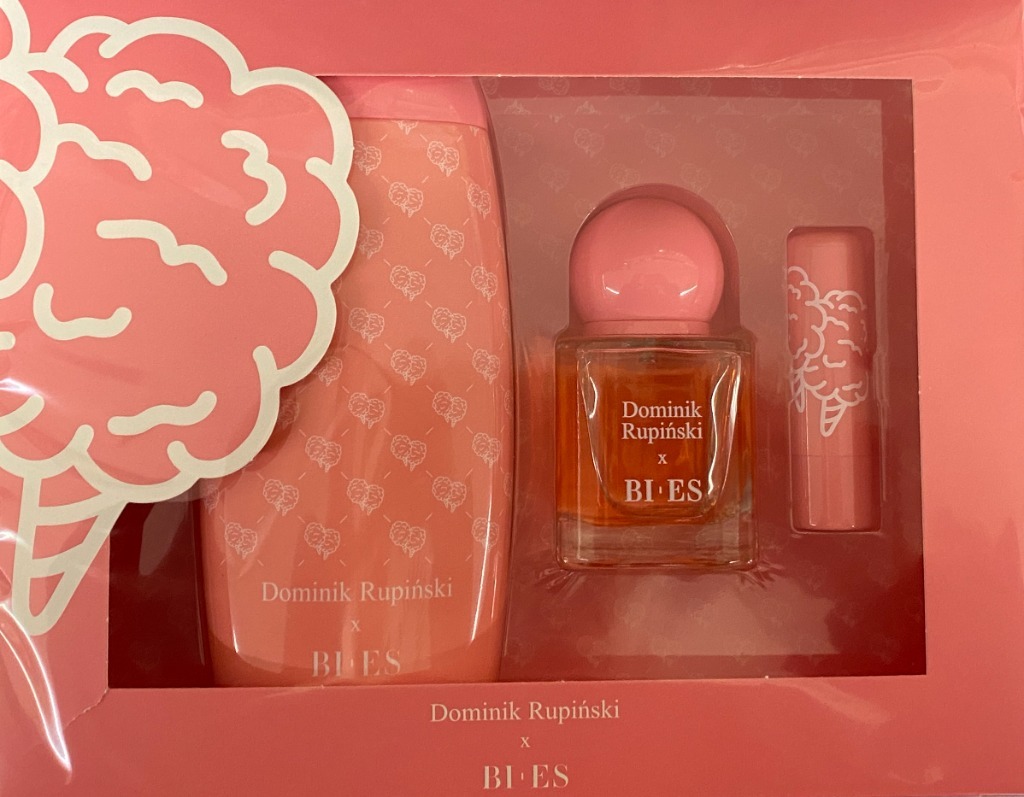 

Perfumy żel pomadka zestaw Dominik Rupiński Red