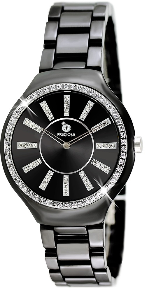 Zegarek damski Prim Preciosa Purity Bellatrix 33MM kwarcowy ceramika WR50