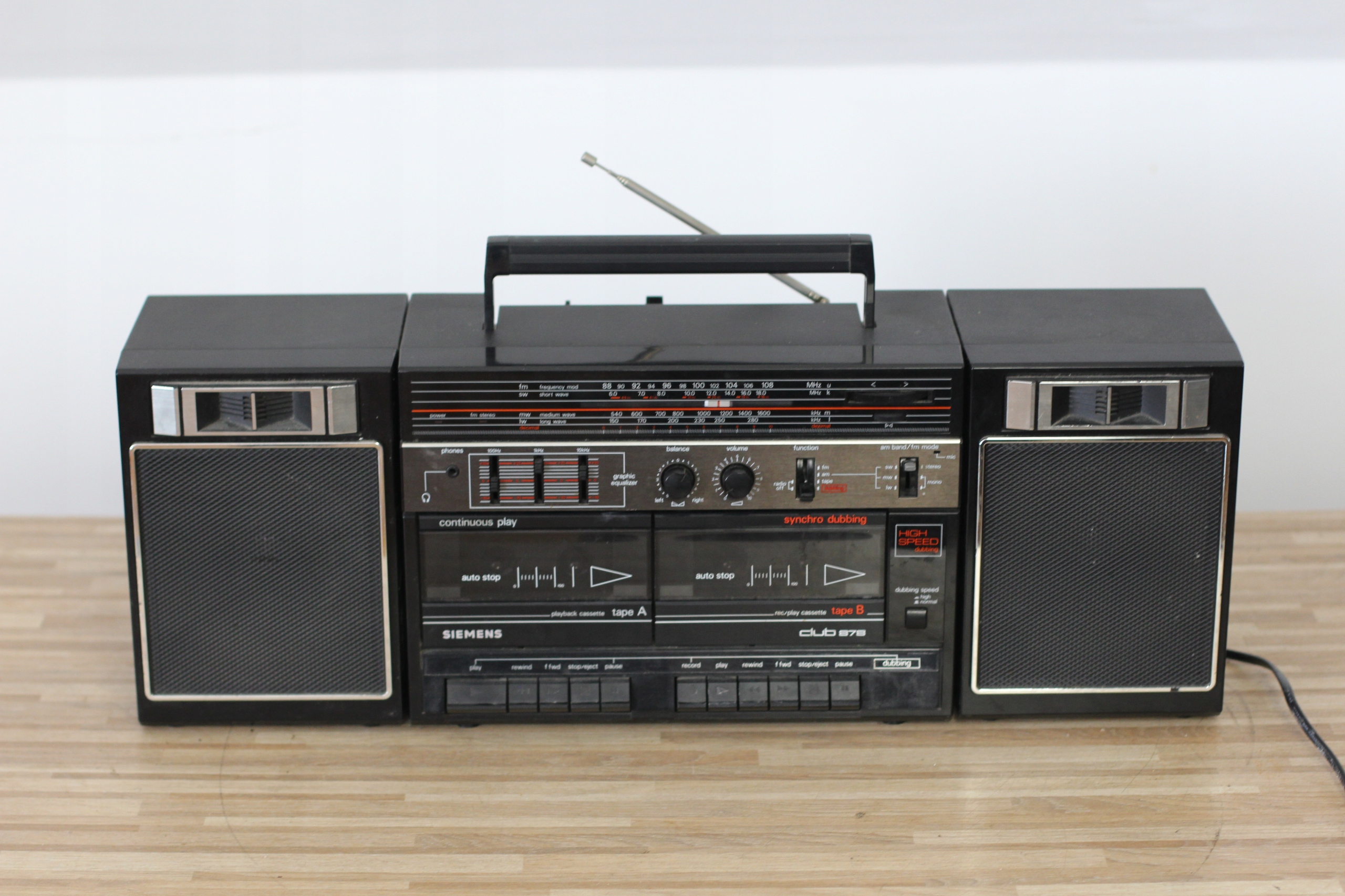 Siemens Club 878 radiomagnetofon