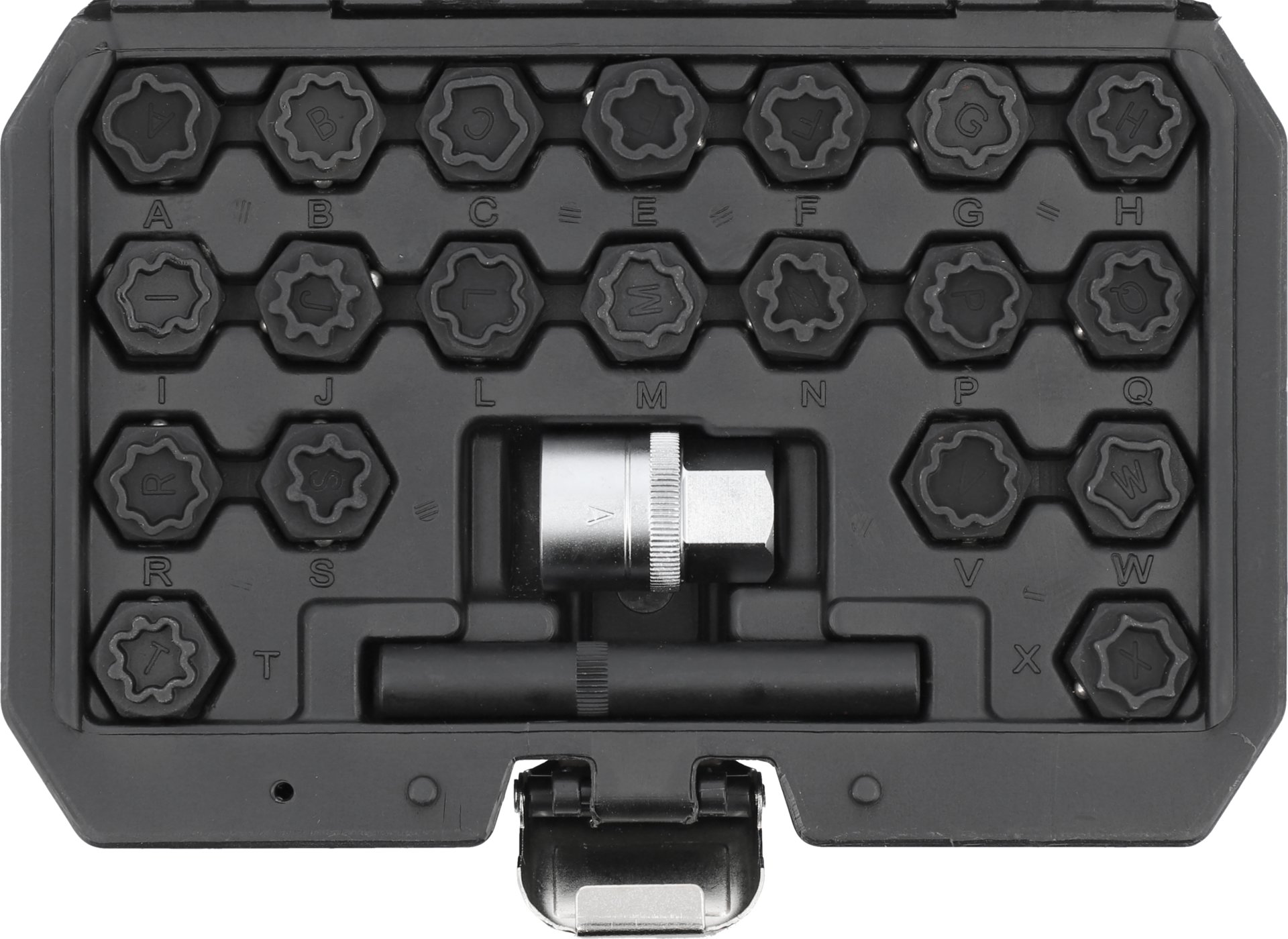 Zestaw nasadek do śrub zabezpieczających