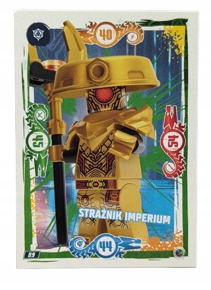 Karta Lego Ninjago Seria 9 Numer 089
