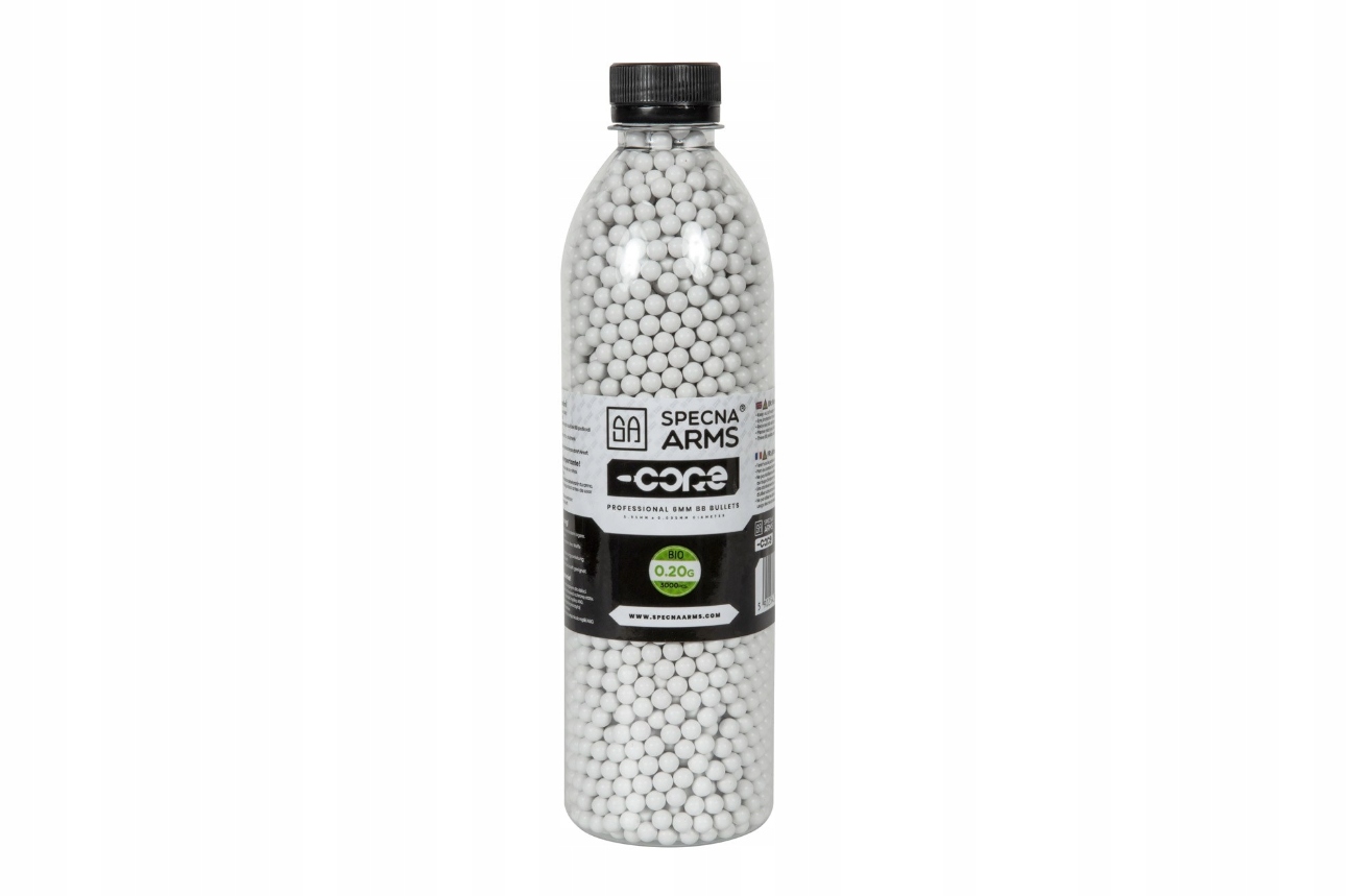 Bio Precyzyjne Kulki Specna Arms Core 0,20g 0,2 M4 Biodegradowalne butelka