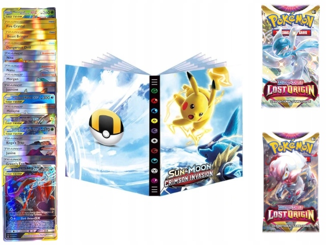 

Pokemon Album Na Karty Kolekcjonerskie 432 Karty