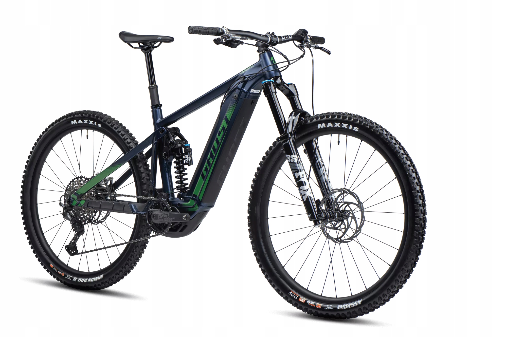 Rower elektryczny Ghost E-riot En Al rama 42 cm 27,5" niebieski/kaki r.S