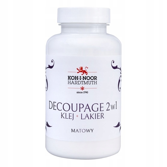 2x Lepidlo lak 2v1 Mat 200 ml Koh-i-noor