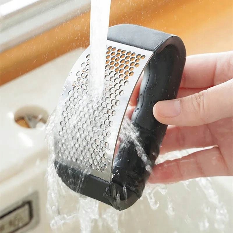 PRASKA WYCISKACZ DO CZOSNKU ZGNIATACZ SIEKACZ WYCISKARKA STAL Marka Pronett