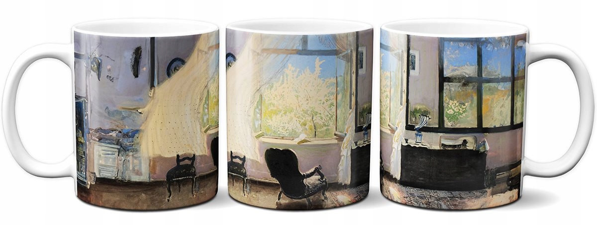 Kubek Wnętrze pracowni artysty Leon Wyczółkowski Stan opakowania oryginalne