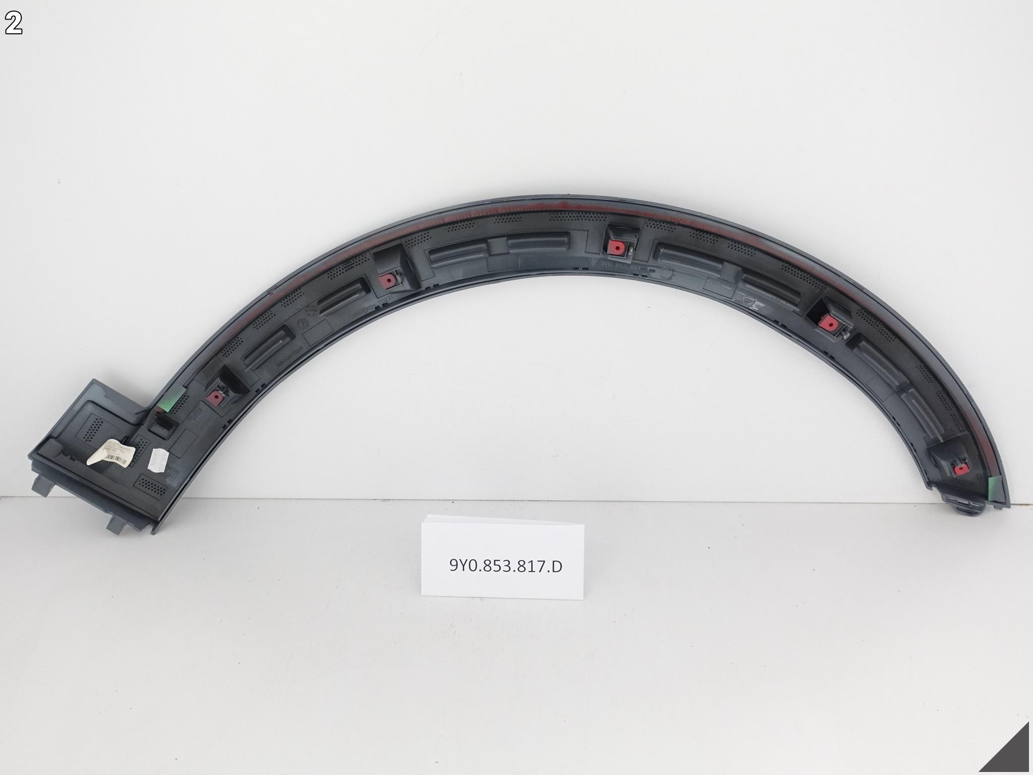 PORSCHE CAYENNE III GTS E3 9Y0 18- moulding for fender left front M7K