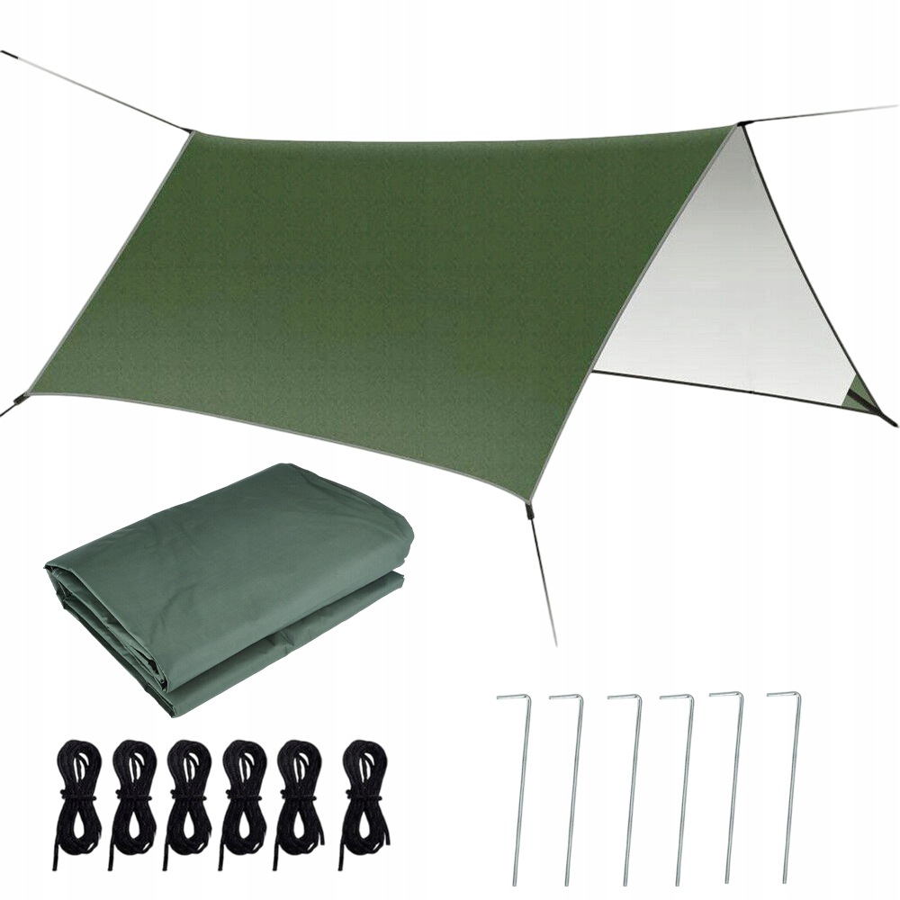 Uv Tarp Płachta Biwakowa Wodoodporna Nieprzemakalny Mata Na Piknik Obóz