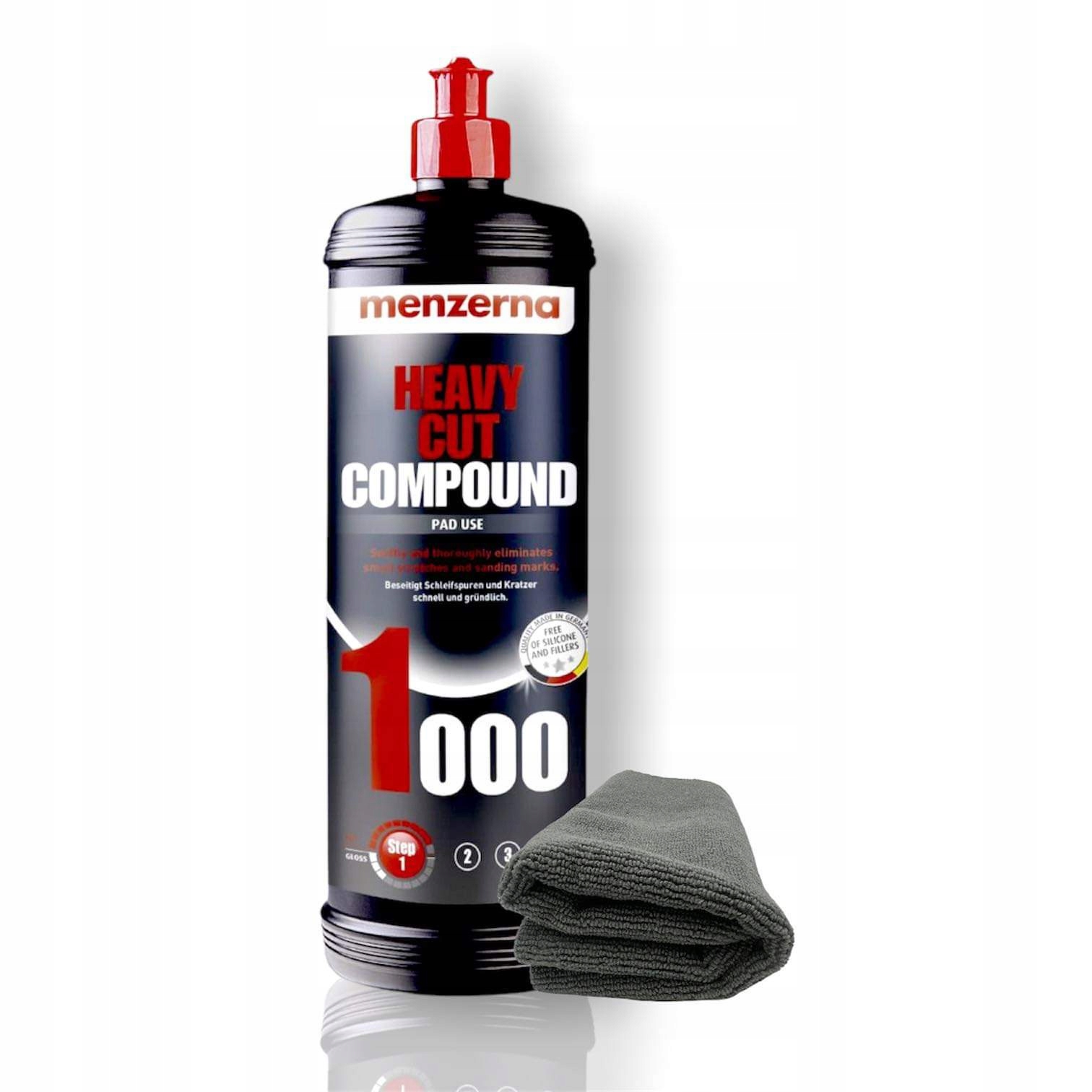 

Pasta polerska Menzerna 1000 Agresywna 1L na rysy