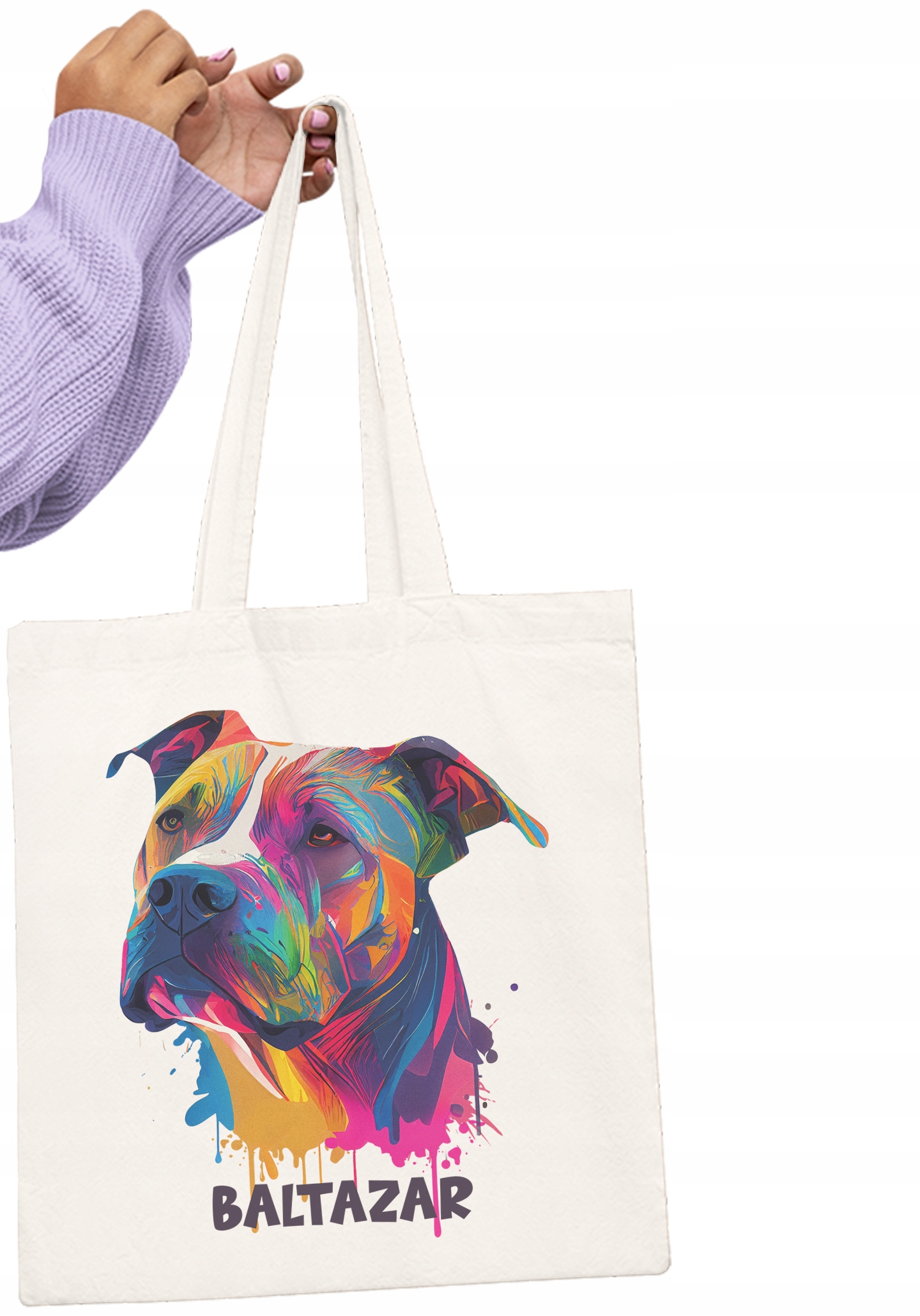 TORBA PIES STAFFORDSHIRE BULL TERRIER IMIE PREZENT Marka inna