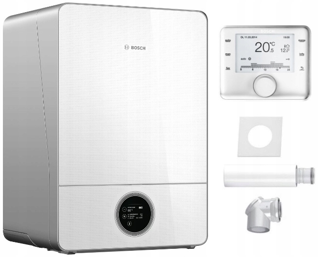 Bosch Pakiet Kocioł GC9000iW 20E Regulator CW400