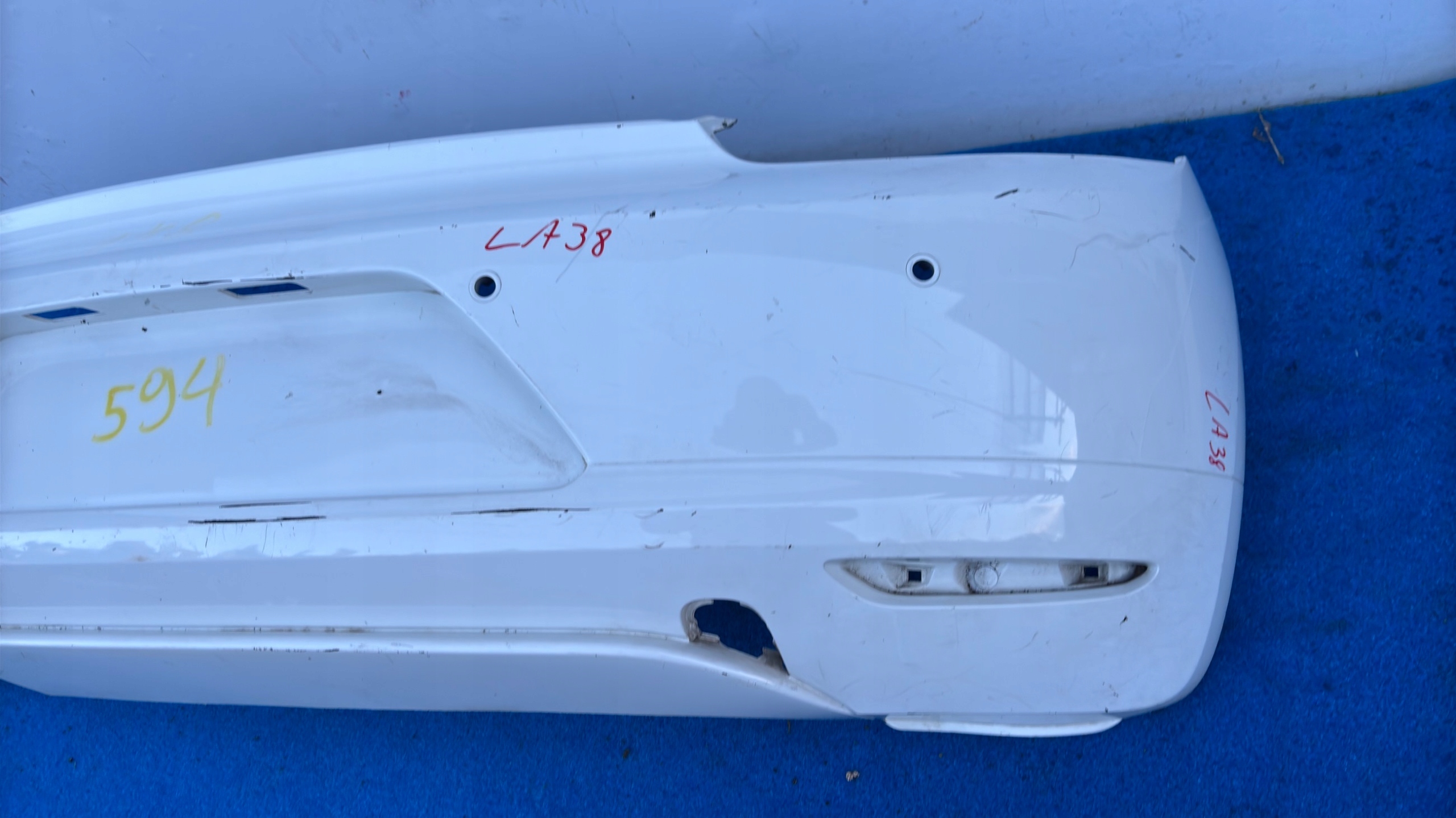 VW SCIROCCO 1K8 bumper rear part rear below PDC 1K8807421M LA38