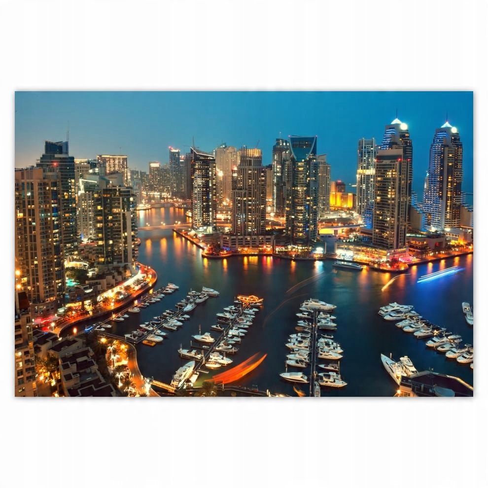 

Plakat 93x62 Dubaj w nocy