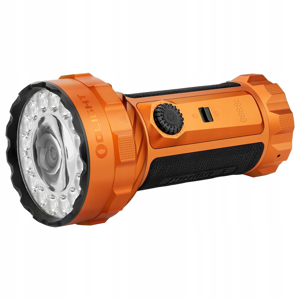 Latarka akumulatorowa Edc Olight Marauder 3 Cool White Orange 25000 lm