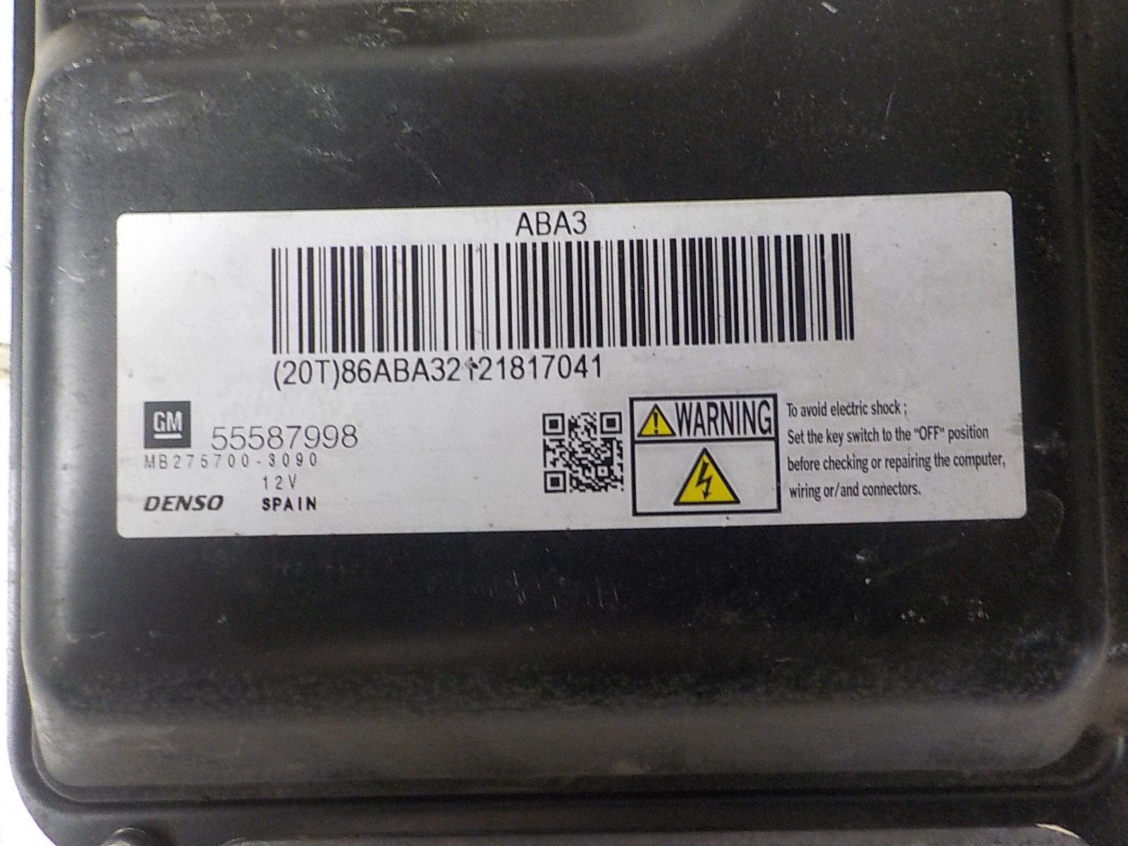 OPEL ASTRA J Computer Bedienteil 55587998 275700-3090