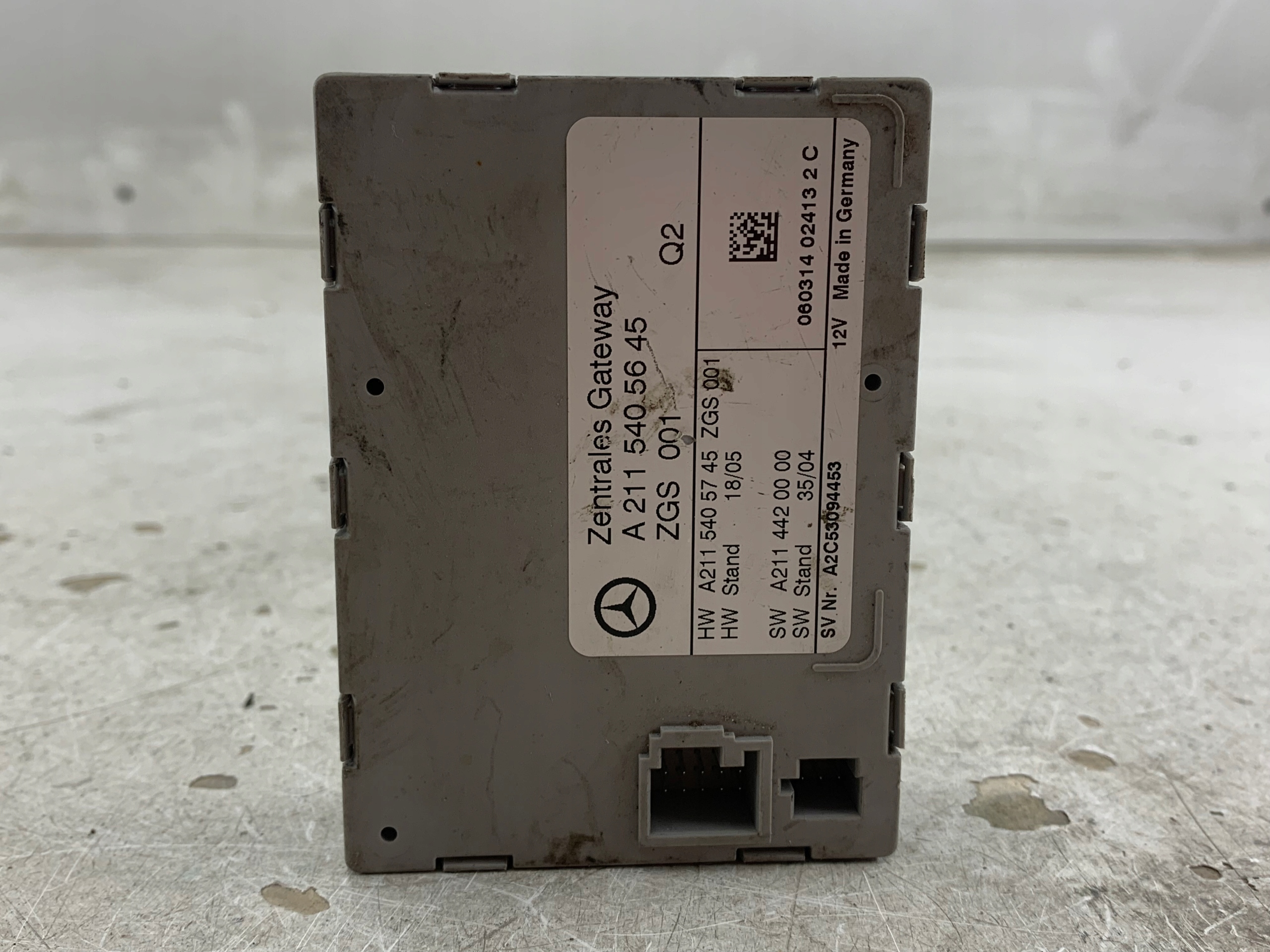 MERCEDES W211 module control unit GATEWAY A2115405645