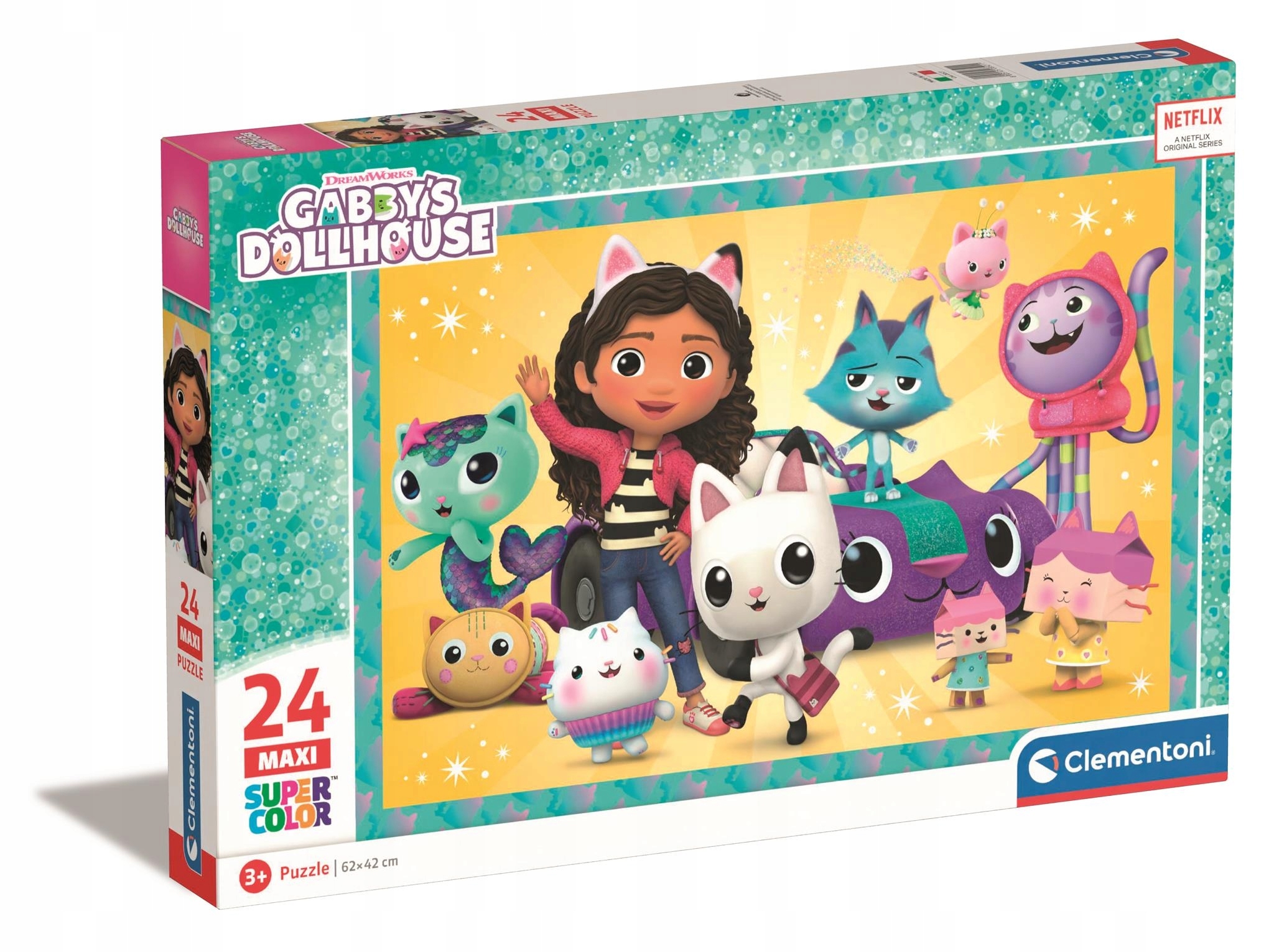 

Puzzle Maxi Kolor 24: Koci Domek Gabi(28521)