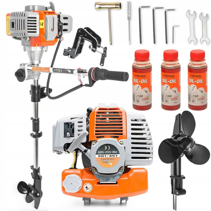 

Silnik Spalinowy Zaburtowy 5,8 Km 59,4cm3