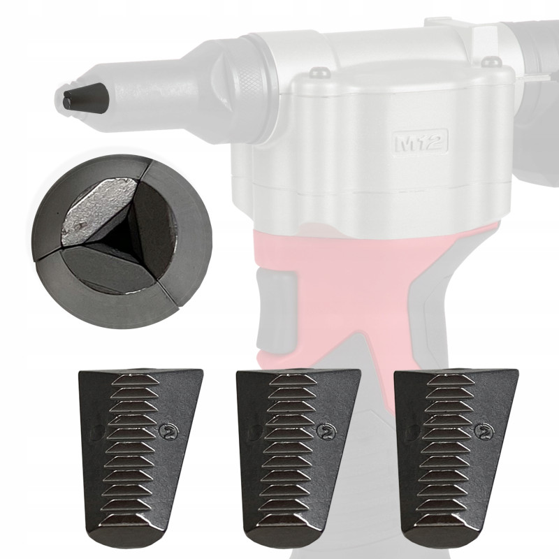 Milwaukee M12 Bprt Čelisti pro nýtovač příslušenství 4931465711