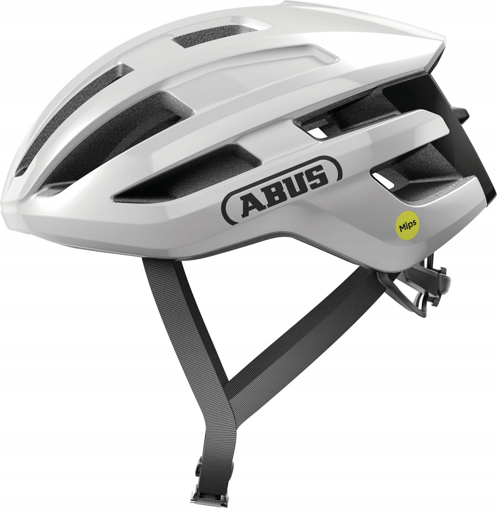 Cyklistická helma Abus Powerdome Mips Shiny White L 57-61cm
