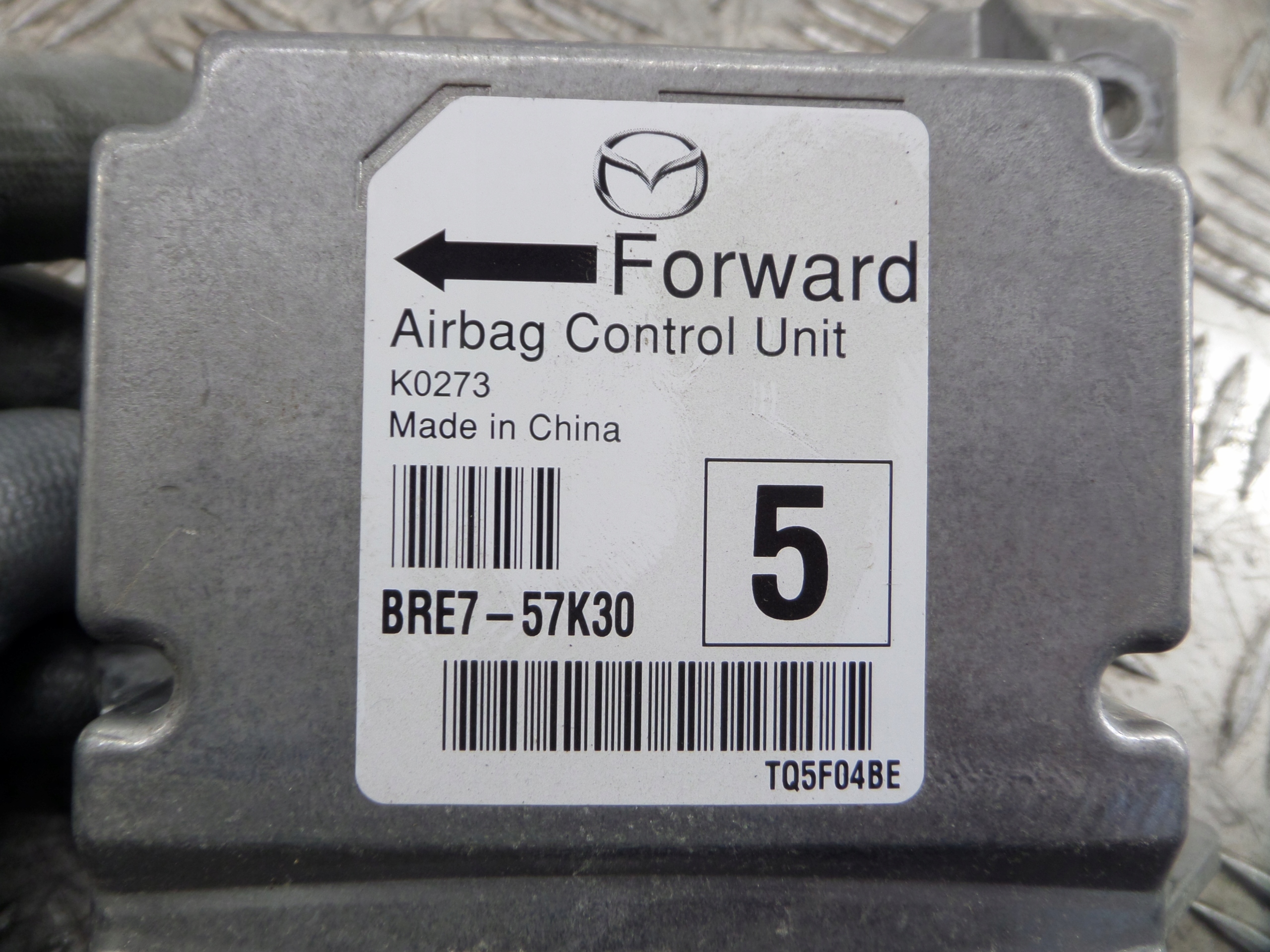 module control unit airbag BRE7-57K30 MAZDA 3 BM
