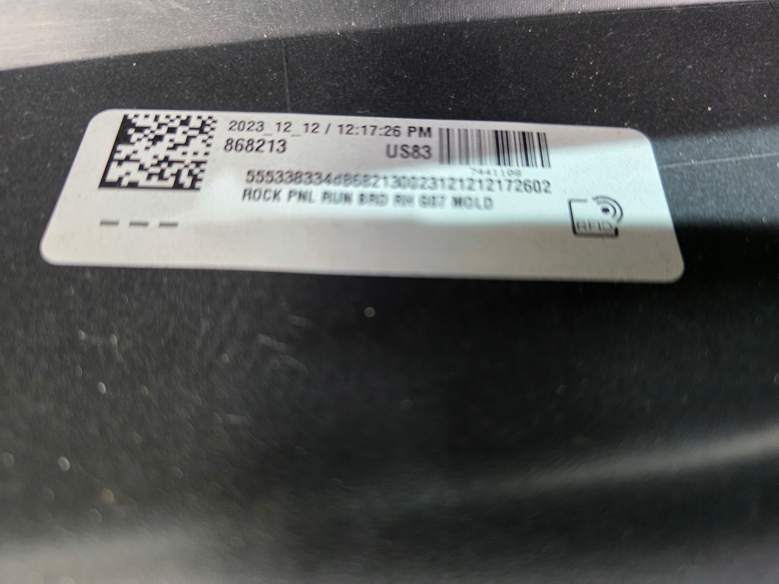 moulding threshold right BMW X7 G07 LCI m-packet 7441108 C4P