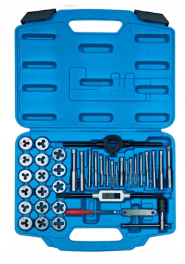 KING TONY GWINTOWNIKI NARZYNKI M3 M12 CALOWE 39