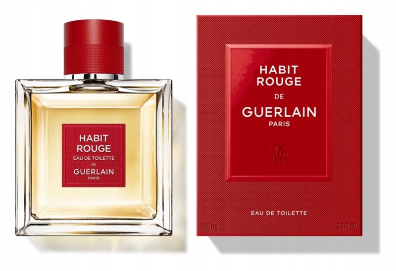 Guerlain Habit Rouge toaletní voda 100 ml Originál