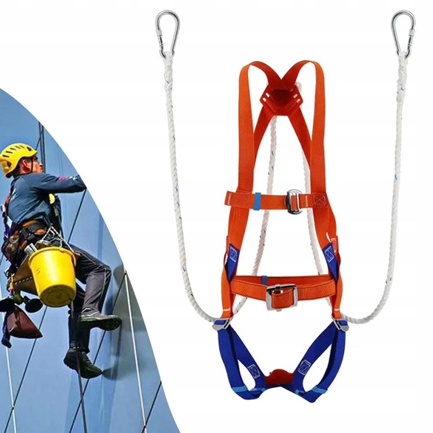 Szelki Bezpieczeństwa Bhp Asekuracyjne Do Wspinaczki Pracy Na Wysokości