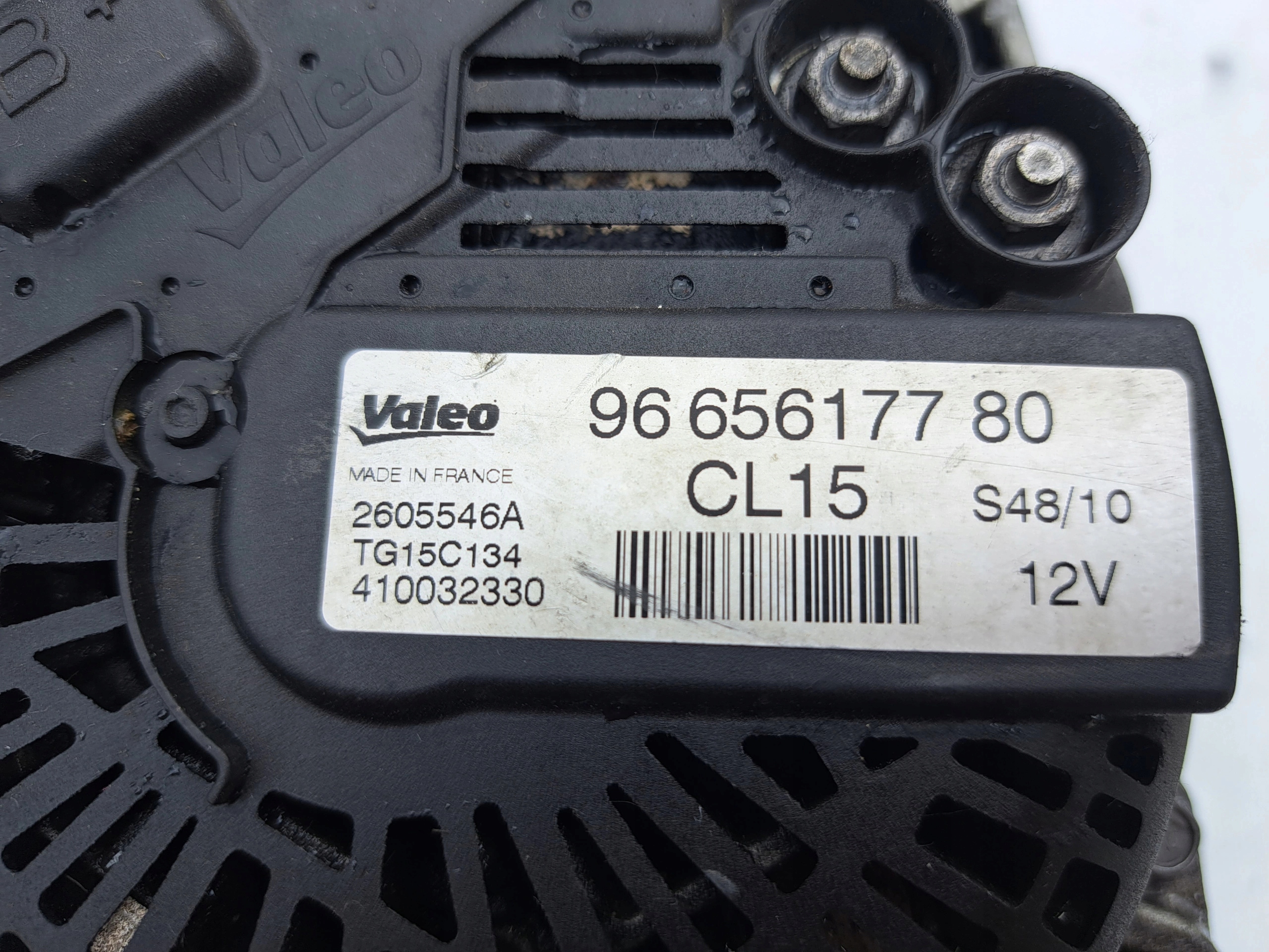 PEUGEOT CITROEN TG15C134 ALTERNATOR