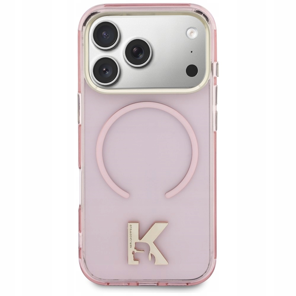 Pouzdro Karl pro iPhone 17 Pro, obal MagSafe s krytem na zadní stranu pouzdra