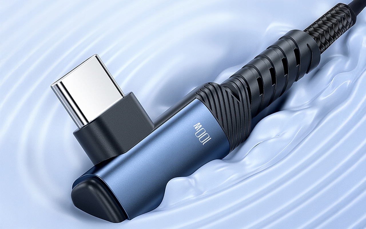 BOSTE SZYBKI I MOCNY KABEL KĄTOWY PRZEWÓD USB-C DO TYPE-C 100W PD QC 2M EAN (GTIN) 5906670541094