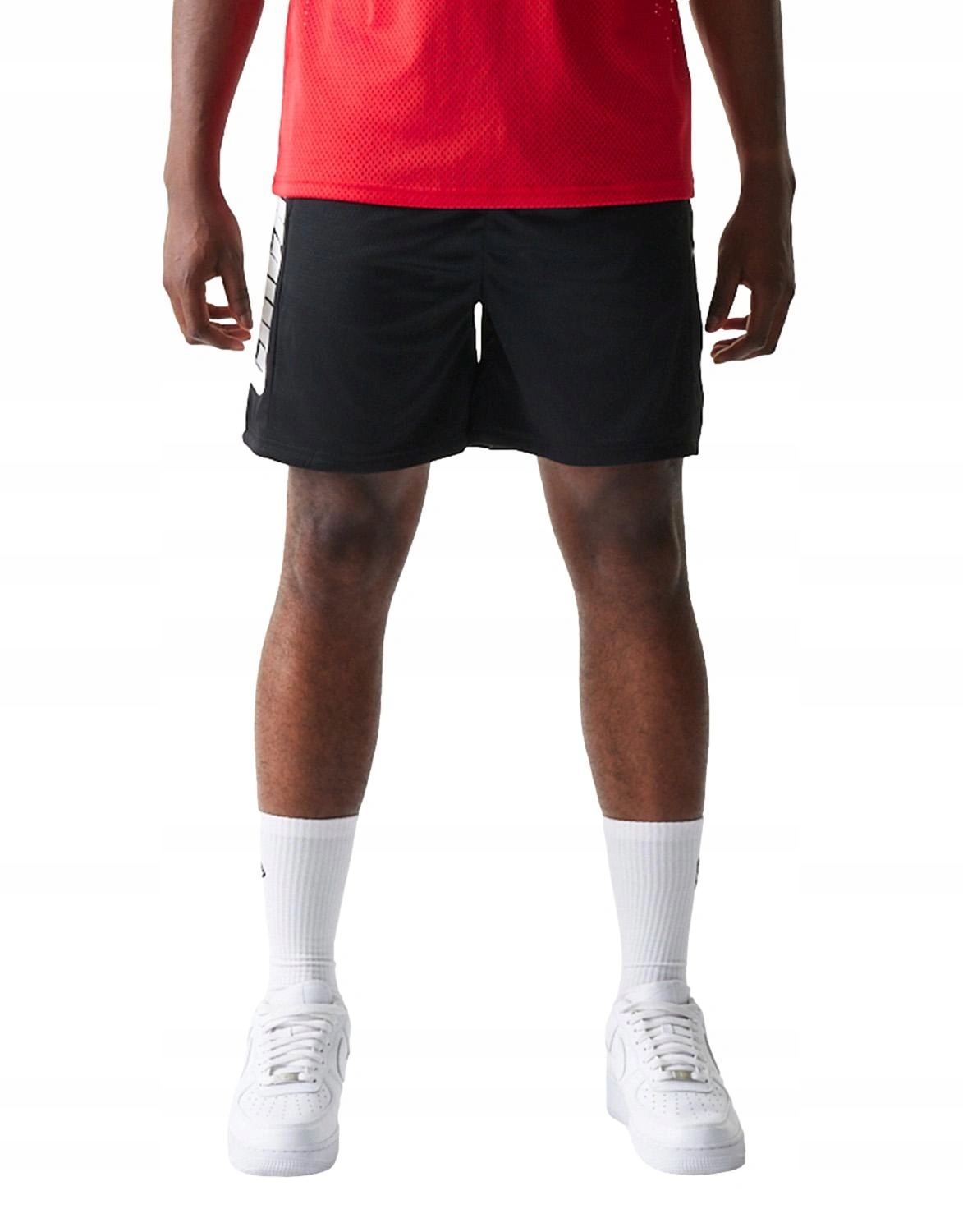 Kraťasy krátké New Era šortky Chicago Bulls nba polyester černé