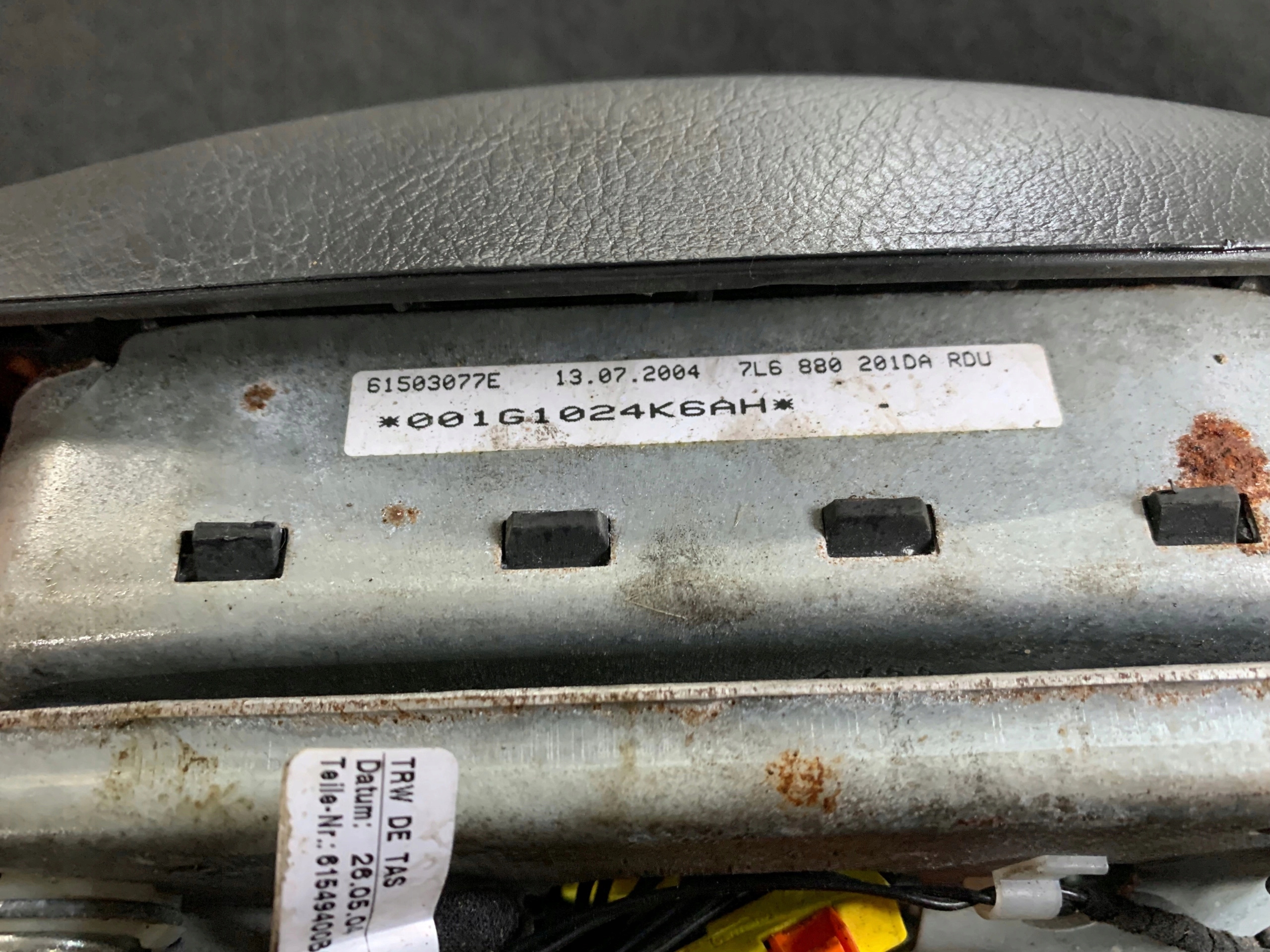 Airbag Deckel AIRBAG VW TOUAREG 7L6880201DA