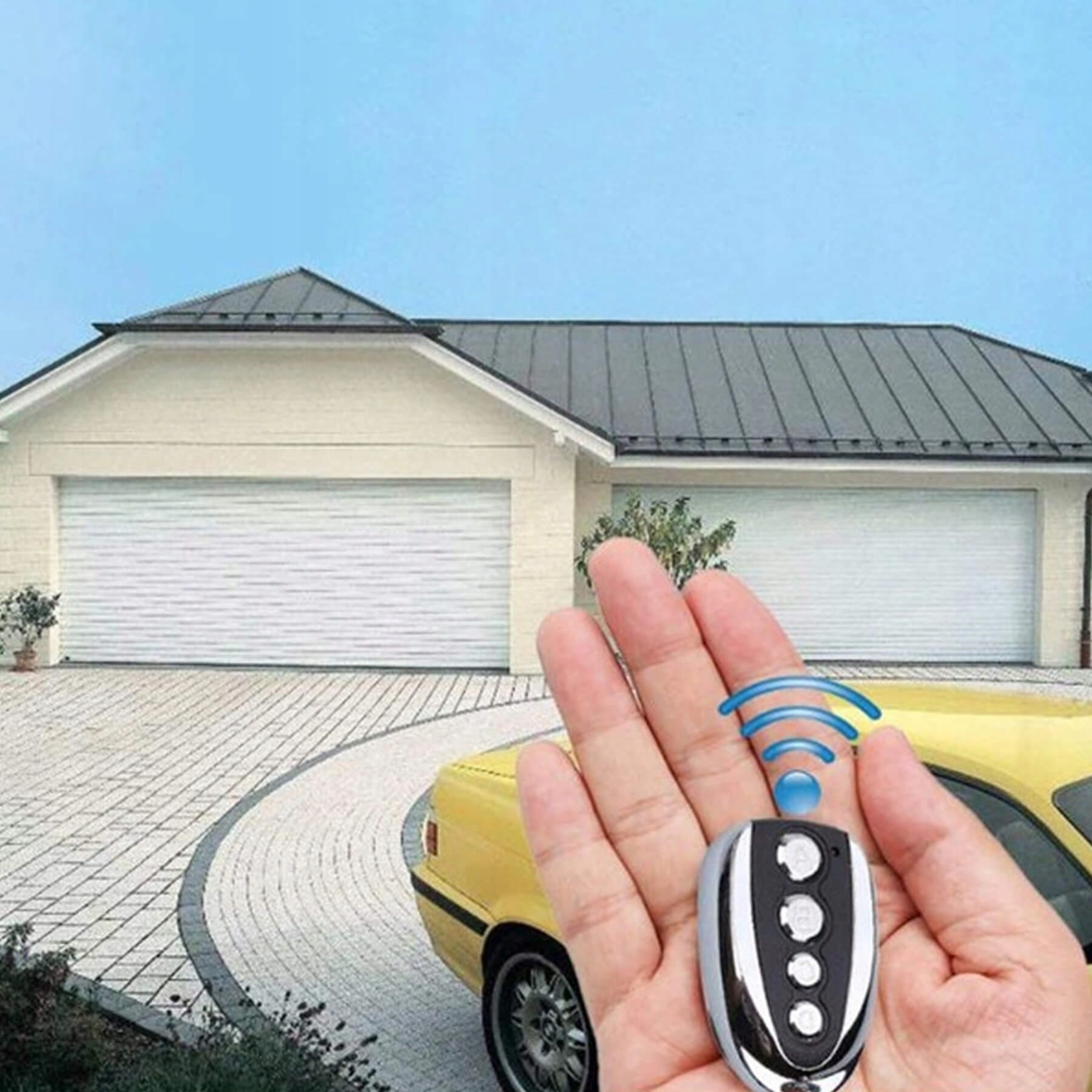 PILOT SAMOKOPIUJĄCY DO BRAMY ALARMU UNIWERSALNY Waga produktu z opakowaniem jednostkowym 1 kg