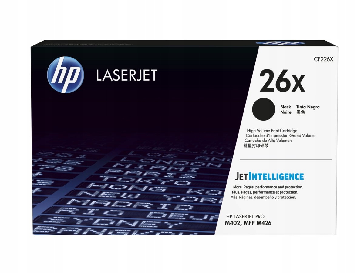 Hp 26X čierny toner (CF226X) originál