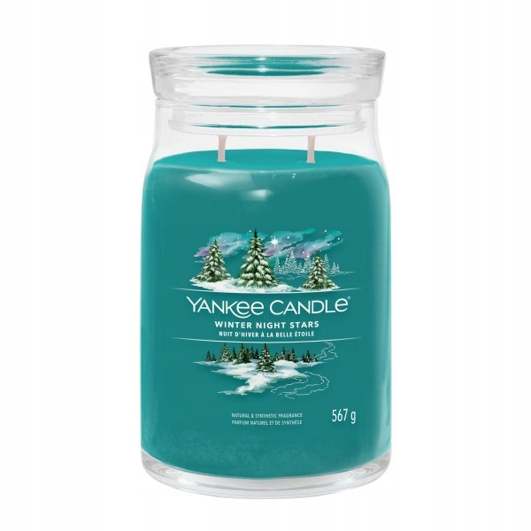 

Świeca Duża Yankee Candle -567g Winter Night Stars