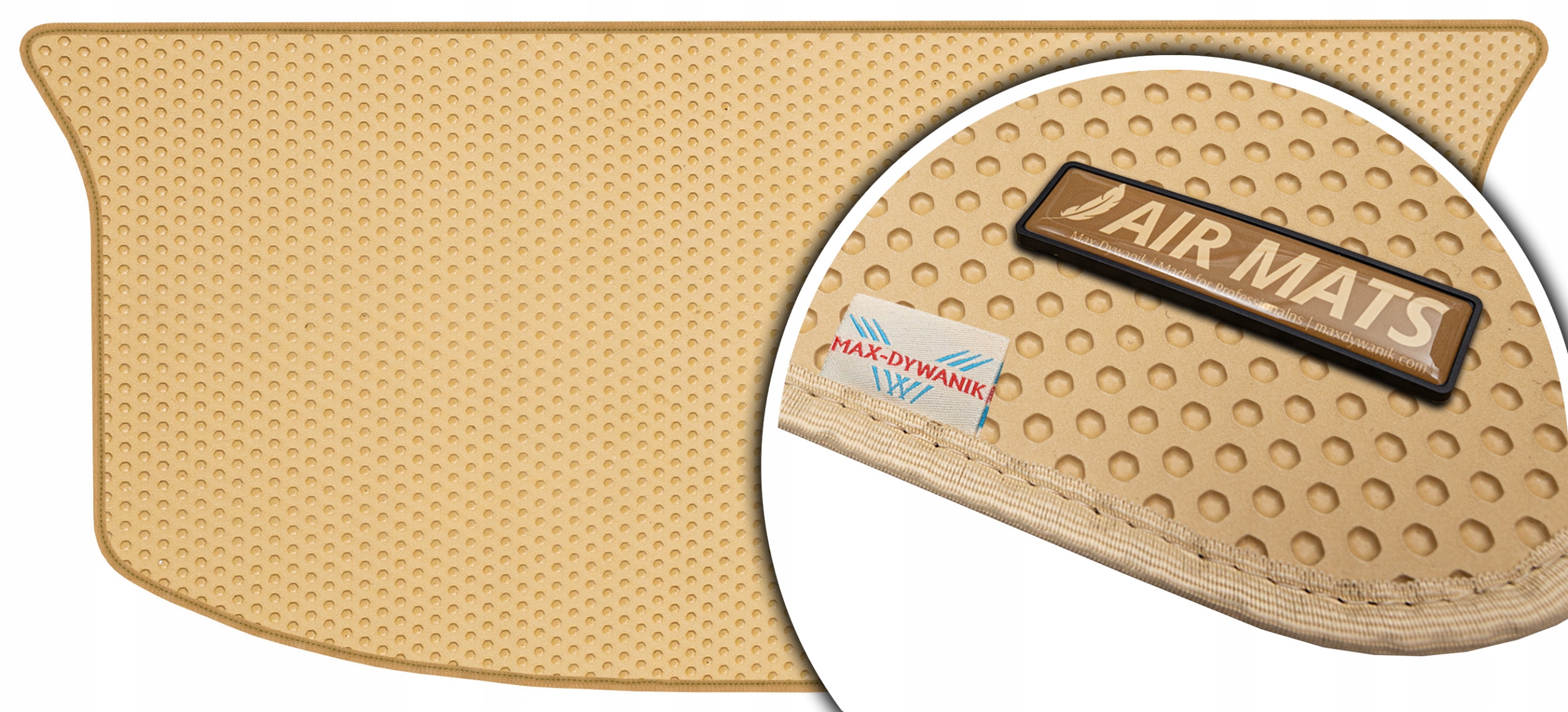 Opel Agila II B Hatchback 2008-2014 Béžová rohož do kufru Eva Air Mats